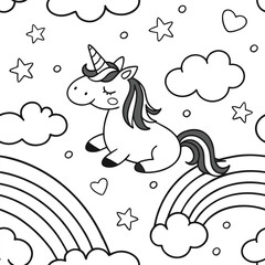 Abstract geometric pattern with vibrant color accents and typographic elements