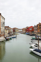Old town of Murano island, Venice, Italy