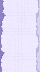 Pastel purple grid iPhone wallpaper, ripped paper border