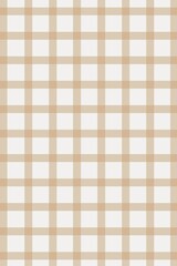 Brown plaid pattern background, aesthetic