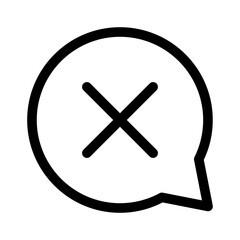 Fototapeta premium Speech and messaging icon