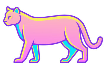 vector illustration of a horse
