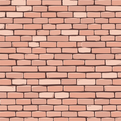 Brick wall texture, masonry background, vintage urban surface, grunge brickwork pattern, exterior facade illustration