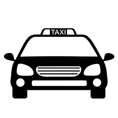 taxi cab vector illustration