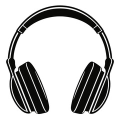 headphones isolated on white background