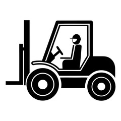 forklift truck icon