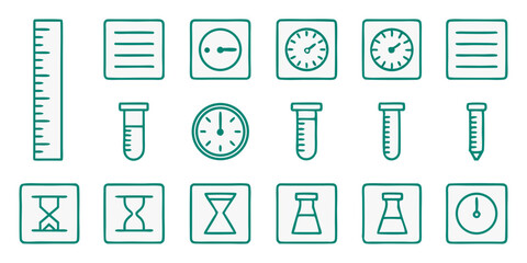 set of medical icons
