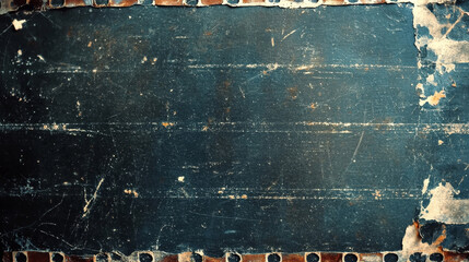 Vintage distressed old photo with light leaks, film grain, dust and scratches texture overlay background