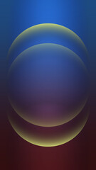 Abstract gradient circles  mobile wallpaper