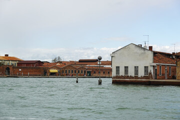 Old town of Murano island, Venice, Italy