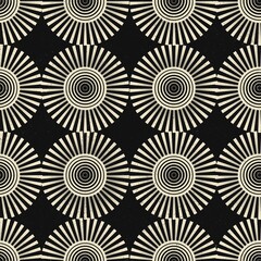 Geometric pattern Facebook post  background, retro style