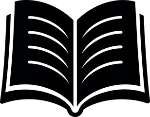 open book vector illustration