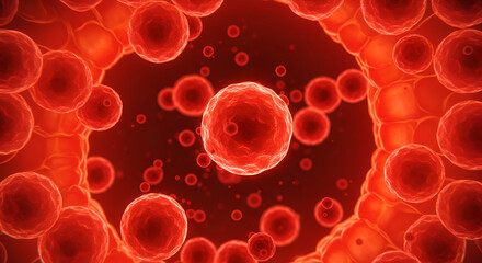 Red Pigment-Filled Cells in Bell Pepper Showing Capsanthin Accumulation