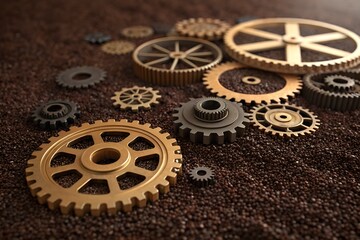 Gears, Cogwheels, Mechanism