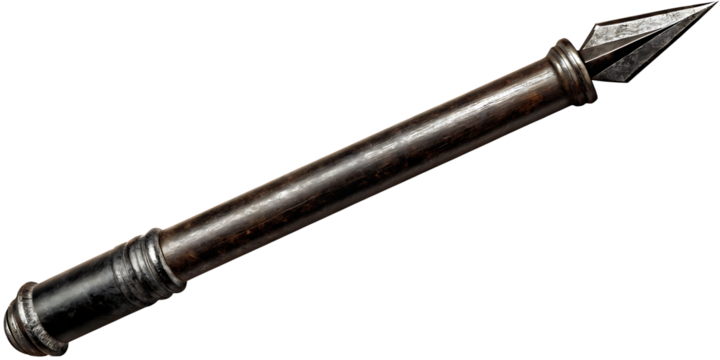   spear  isolated on white background PNG ,ai generated