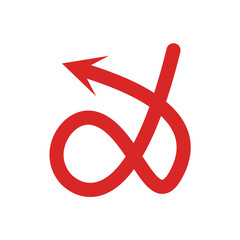 Obraz premium Hand drawn line arrow icon collection. Doodle markers of various curved linear arrows.