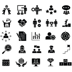 business icons set