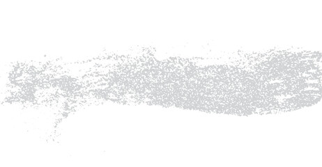 Obraz premium Silver Grey Grunge Brushstroke Vector Element, Texture Effect on Transparent Backdrop for Artistic Design Projects and Creative Graphic Composition