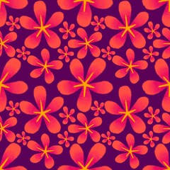 Image created by brush strokes Using bright colors, primary colors, and curved brush
strokes, use it as a background as an artistic work. Can be printed on cloth or other
objects as a background.