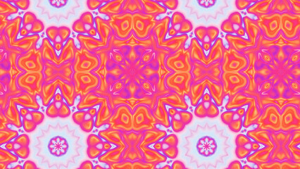 Abstract Radiant Burst with Soft Grain Texture, Symmetrical Glow Pattern in Psychedelic Style, Radiating Circular Abstract with Subtle Noise, Kaleidoscopic Starburst with Gradient Flow