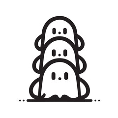 Christmas Ghost vector
