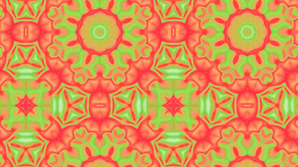 Abstract Radiant Burst with Soft Grain Texture, Symmetrical Glow Pattern in Psychedelic Style, Radiating Circular Abstract with Subtle Noise, Kaleidoscopic Starburst with Gradient Flow