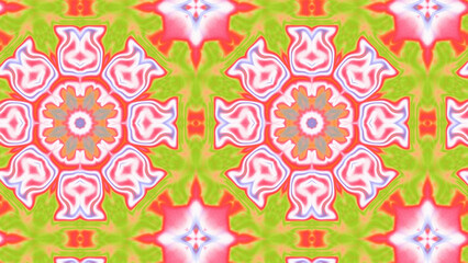 Abstract Radiant Burst with Soft Grain Texture, Symmetrical Glow Pattern in Psychedelic Style, Radiating Circular Abstract with Subtle Noise, Kaleidoscopic Starburst with Gradient Flow