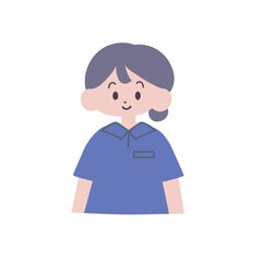 Fototapeta premium 立ち姿【医療職】