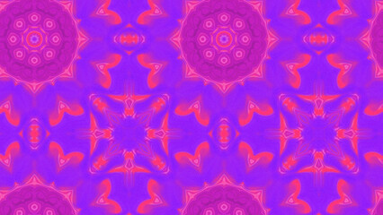 Abstract Radiant Burst with Soft Grain Texture, Symmetrical Glow Pattern in Psychedelic Style, Radiating Circular Abstract with Subtle Noise, Kaleidoscopic Starburst with Gradient Flow