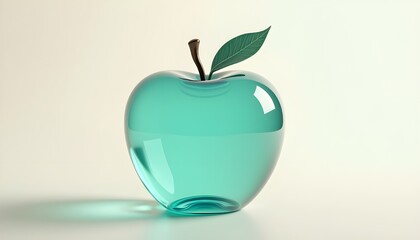 "Luminous Apples: A Study in Transparency and Reflection" This title draws attention to the interplay of light and material, particularly the transparent and reflective qualities seen in many of the