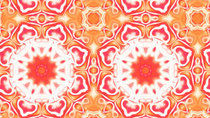Abstract Radiant Burst with Soft Grain Texture, Symmetrical Glow Pattern in Psychedelic Style, Radiating Circular Abstract with Subtle Noise, Kaleidoscopic Starburst with Gradient Flow