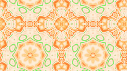 Abstract Radiant Burst with Soft Grain Texture, Symmetrical Glow Pattern in Psychedelic Style, Radiating Circular Abstract with Subtle Noise, Kaleidoscopic Starburst with Gradient Flow