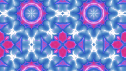 Abstract Radiant Burst with Soft Grain Texture, Symmetrical Glow Pattern in Psychedelic Style, Radiating Circular Abstract with Subtle Noise, Kaleidoscopic Starburst with Gradient Flow