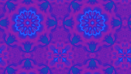 Abstract Radiant Burst with Soft Grain Texture, Symmetrical Glow Pattern in Psychedelic Style, Radiating Circular Abstract with Subtle Noise, Kaleidoscopic Starburst with Gradient Flow