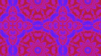 Abstract Radiant Burst with Soft Grain Texture, Symmetrical Glow Pattern in Psychedelic Style, Radiating Circular Abstract with Subtle Noise, Kaleidoscopic Starburst with Gradient Flow