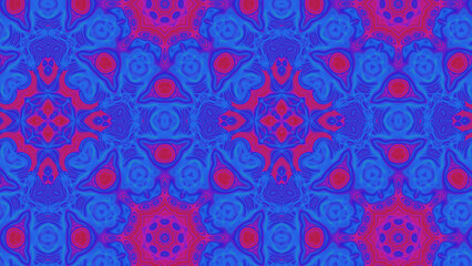 Abstract Radiant Burst with Soft Grain Texture, Symmetrical Glow Pattern in Psychedelic Style, Radiating Circular Abstract with Subtle Noise, Kaleidoscopic Starburst with Gradient Flow