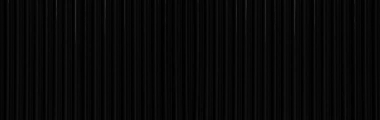 Metal roof black corrugated iron sheet aluminium steel background wall panel tile construction siding building line pattern texture seamless architecture plate frame for presentation product.