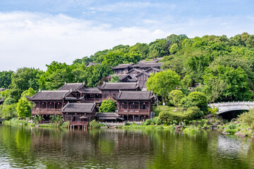 Chongqing Garden Expo Park is a thoughtfully designed combination of ecological restoration,...