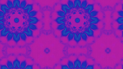 Abstract Radiant Burst with Soft Grain Texture, Symmetrical Glow Pattern in Psychedelic Style, Radiating Circular Abstract with Subtle Noise, Kaleidoscopic Starburst with Gradient Flow