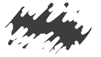 black ink splat