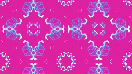 Abstract Radiant Burst with Soft Grain Texture, Symmetrical Glow Pattern in Psychedelic Style, Radiating Circular Abstract with Subtle Noise, Kaleidoscopic Starburst with Gradient Flow