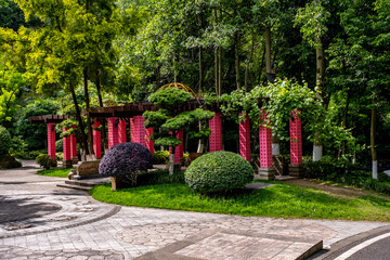 Chongqing Garden Expo Park is a thoughtfully designed combination of ecological restoration,...