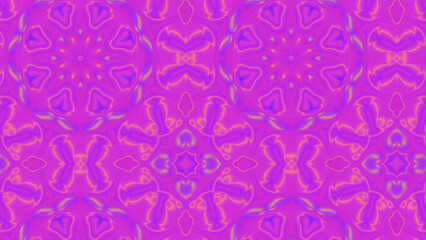 Abstract Radiant Burst with Soft Grain Texture, Symmetrical Glow Pattern in Psychedelic Style, Radiating Circular Abstract with Subtle Noise, Kaleidoscopic Starburst with Gradient Flow
