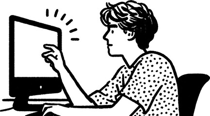 Designer working on ui mockups with creative sketch design for digital projects