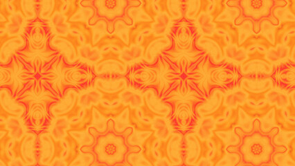 Abstract Radiant Burst with Soft Grain Texture, Symmetrical Glow Pattern in Psychedelic Style, Radiating Circular Abstract with Subtle Noise, Kaleidoscopic Starburst with Gradient Flow