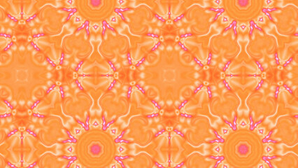 Abstract Radiant Burst with Soft Grain Texture, Symmetrical Glow Pattern in Psychedelic Style, Radiating Circular Abstract with Subtle Noise, Kaleidoscopic Starburst with Gradient Flow