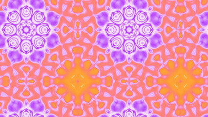 Abstract Radiant Burst with Soft Grain Texture, Symmetrical Glow Pattern in Psychedelic Style, Radiating Circular Abstract with Subtle Noise, Kaleidoscopic Starburst with Gradient Flow