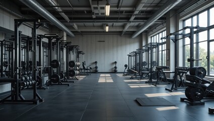 Modern Gym Equipment for Fitness Enthusiasts