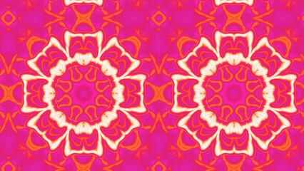 Abstract Radiant Burst with Soft Grain Texture, Symmetrical Glow Pattern in Psychedelic Style, Radiating Circular Abstract with Subtle Noise, Kaleidoscopic Starburst with Gradient Flow