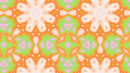 Abstract Radiant Burst with Soft Grain Texture, Symmetrical Glow Pattern in Psychedelic Style, Radiating Circular Abstract with Subtle Noise, Kaleidoscopic Starburst with Gradient Flow